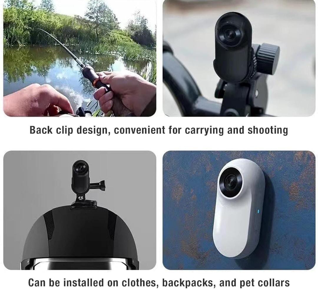 SnapSpy™ 1080P Pet Collar Cam – Wide Angle Action Camera for Cats & Dogs