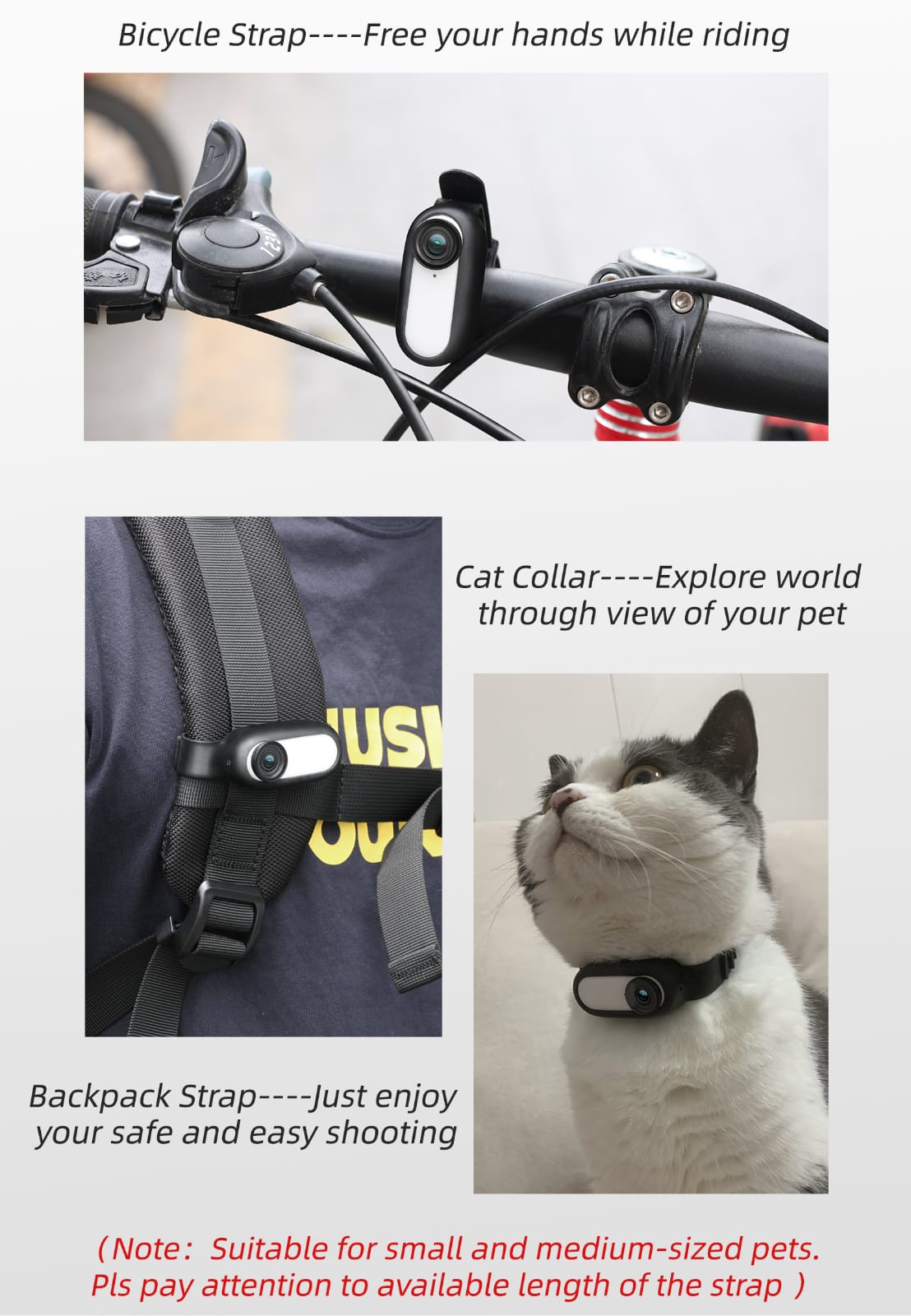SnapSpy™ 1080P No-WiFi Pet Collar Cam – Indoor/Outdoor Sport Tracker for Dogs & Cats