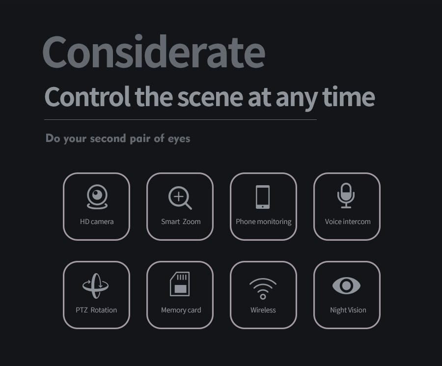 SnapSpy™ 2K Home Spy Camera with Motion Tracking & Night Vision