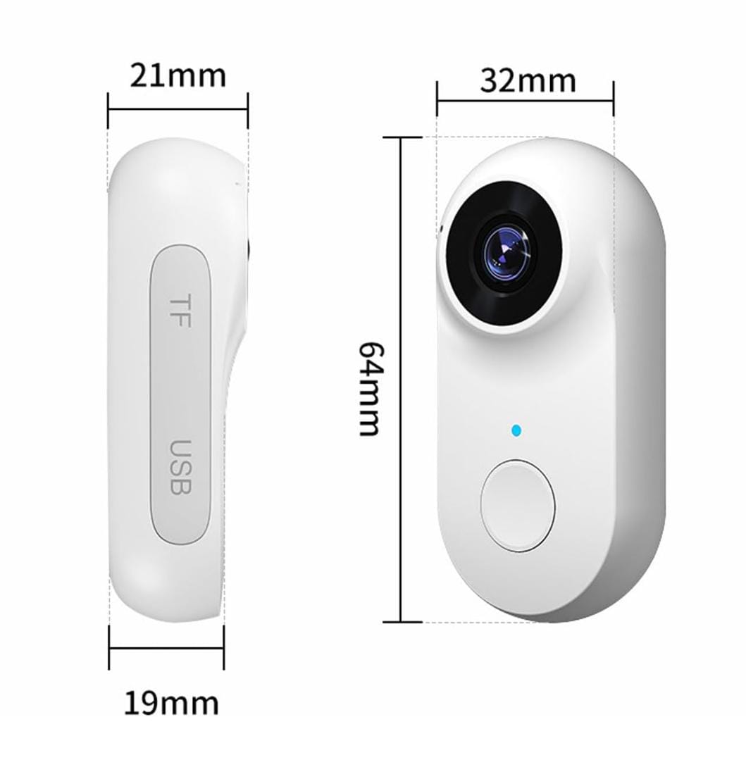 SnapSpy™ 1080P Pet Collar Camera – With 16GB SD Card