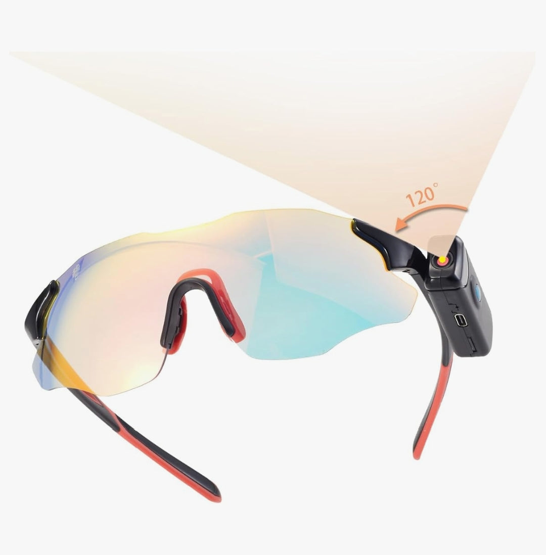 SnapSpy™ 1080P Running Cam Shades – UV Polarized Smart Eyewear