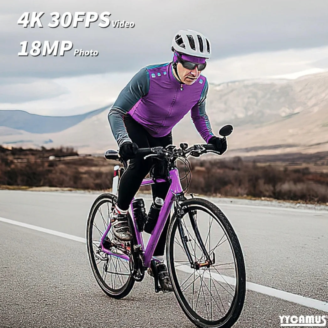 SnapSpy™ 4K Smart Glasses – UV Protected for Travel & Outdoor Recording
