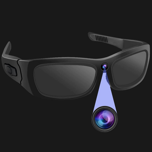 SnapSpy™ 1080P Bluetooth Cam Shades – Wearable Action Glasses