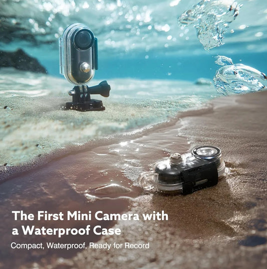 SnapSpy™ Z10 2K Action Cam – Waterproof Wearable Sports Camera with Magnetic Clip, 64GB Storage & Quick-Mount Kit