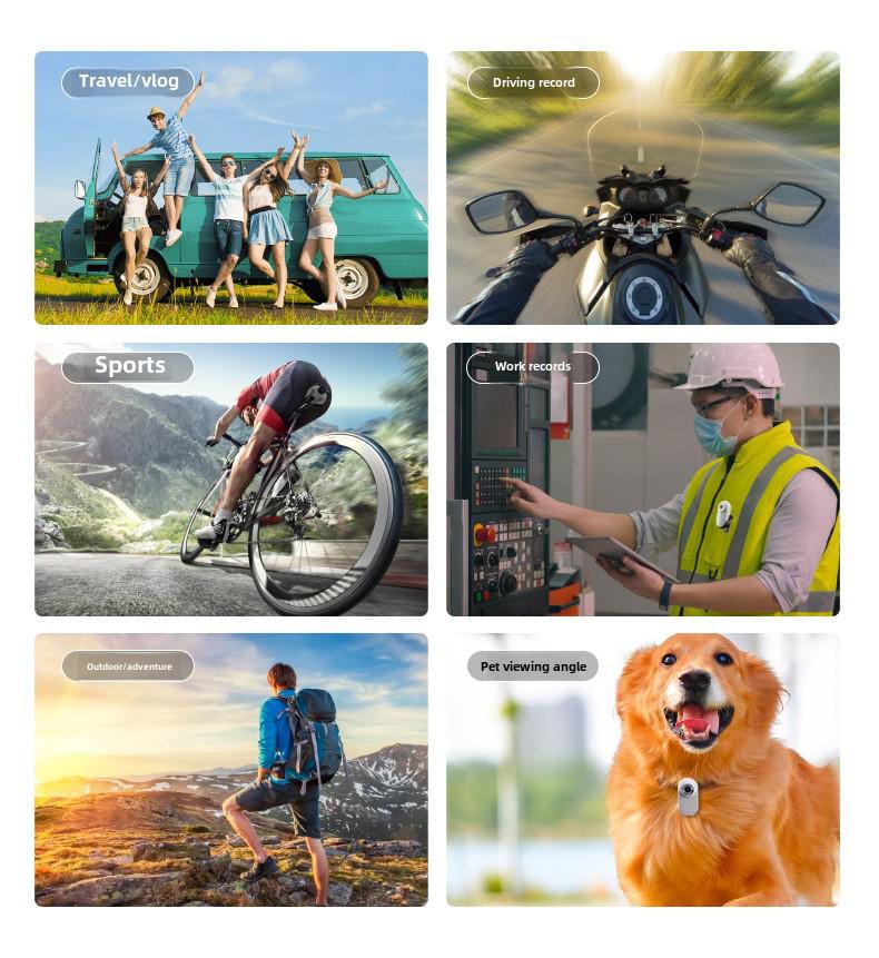 SnapSpy™ 1080P HD Pet Collar Cam – 128GB Storage | Indoor & Outdoor Use